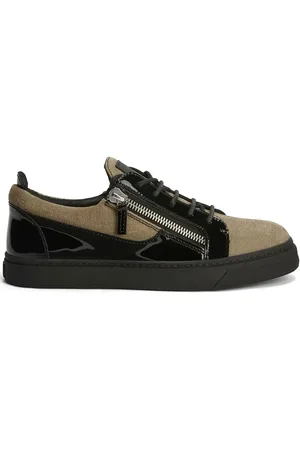 Giuseppe Zanotti Piqué weave panelled sneakers