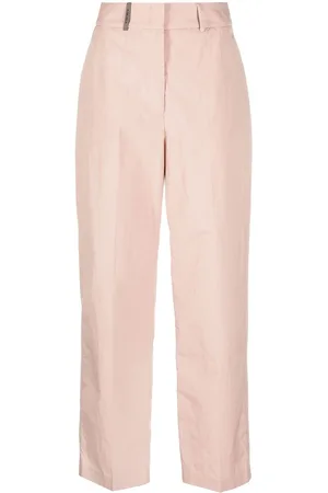 PESERICO SIGN Wide-leg tailored trousers