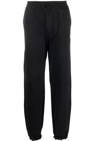 Y-3 Men Sweatpants - Drawstring track pants - Black