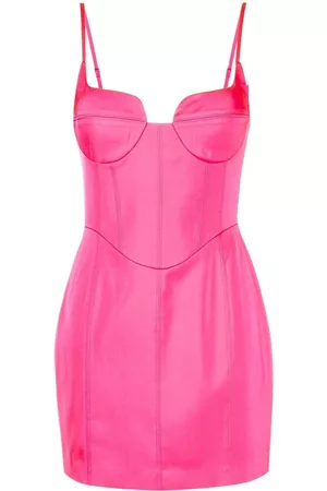 MANNING CARTELL Women Party mini dresses - Bodycon satin minidress - Pink