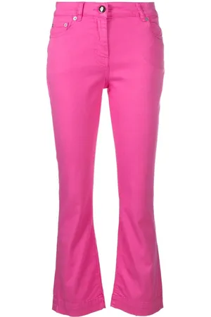 SEMICOUTURE Straight-leg fitted trousers