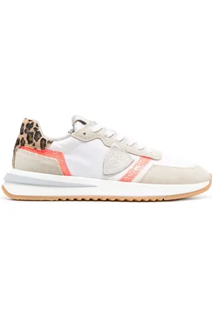 Philippe model Logo-patch low-top sneakers