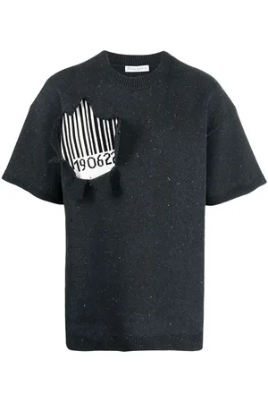 J.W.Anderson Barcode-motif crew-neck T-shirt