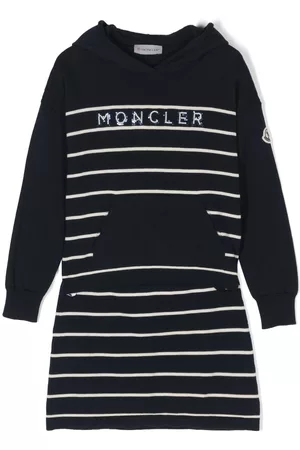 Moncler Girls Loungewear - Striped knit two-piece set - Blue