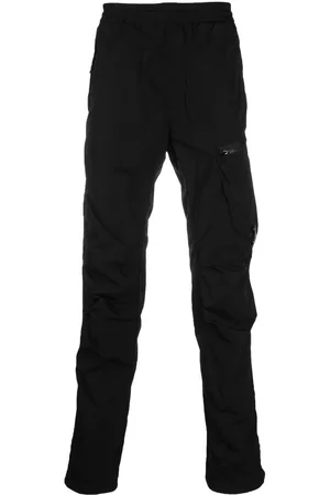C.P. Company Men Cargo Pants - Lens-detail cargo track pants - Black