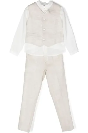 Mimilù Three-piece linen suit