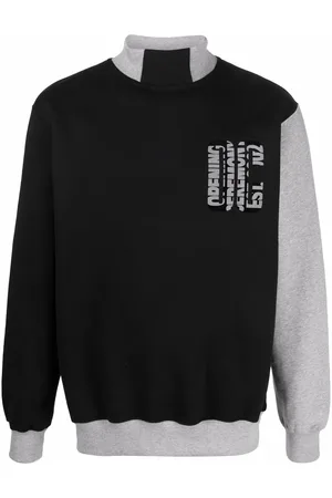 Opening Ceremony Logo-print colour-block sweatshirt