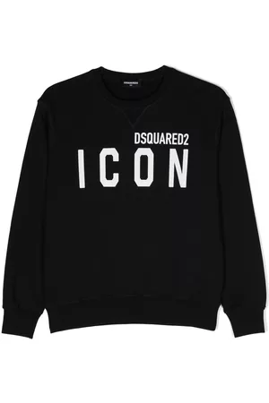Dsquared2 Logo-print detail sweatshirt - Black