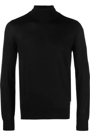 BRIONI Men Turtleneck Sweaters - Dolcevita roll neck jumper - Black
