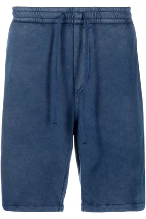 Ralph Lauren Men Sports Shorts - Drawstring cotton track shorts - Blue