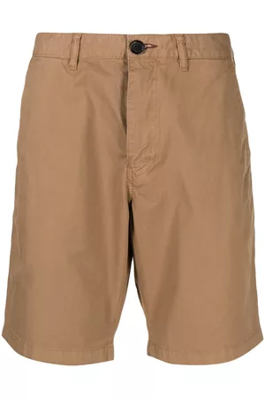 Paul Smith Men Bermudas - Cotton bermuda shorts - Brown