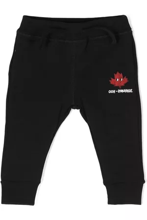 Dsquared2 Sweatpants - Logo-print track pants - Black