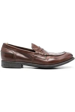 Officine creative Penny-slot leather loafers