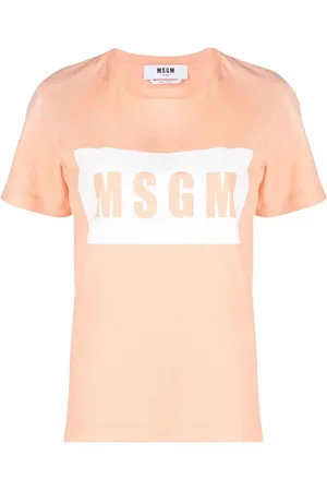 Msgm Logo-print short-sleeve T-shirt