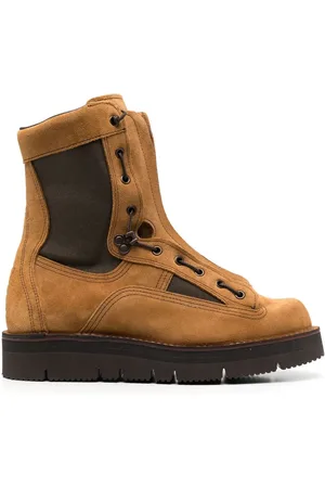 WHITE MOUNTAINEERING X Danner Boots suede combat boots
