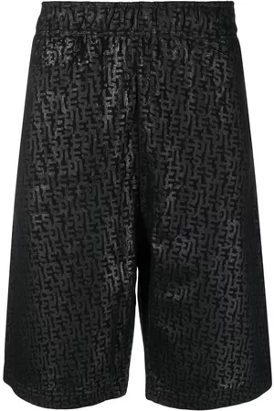 Diesel Logo-print bermuda shorts - Black