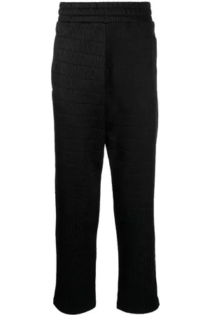 Moschino Logo-print trousers - Black