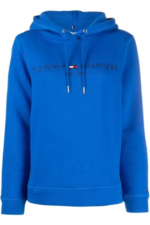 Tommy Hilfiger Logo-embroidered long-sleeve jumper