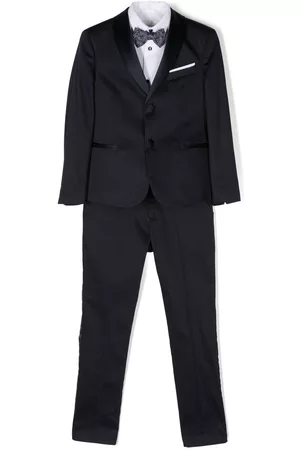 COLORICHIARI Boys Bow Ties - Bow-tie dinner suit set - Blue