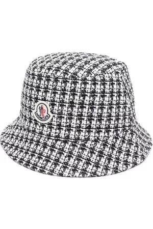 Moncler Tweed bucket hat - White