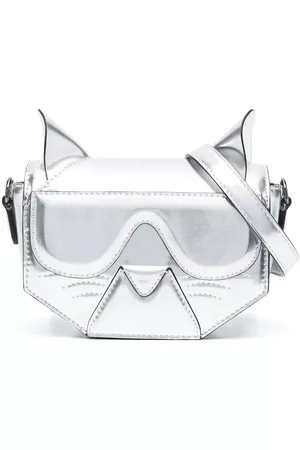 Karl Lagerfeld Bags - Cat shape flap bag - Silver