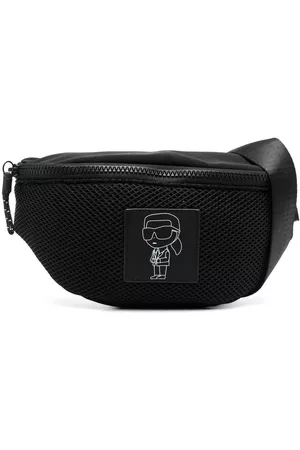 Karl Lagerfeld Bags - Ikonik patch belt bag - Black