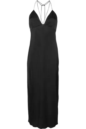 Calvin Klein Women Casual Dresses - Strap-detail slip dress - Black