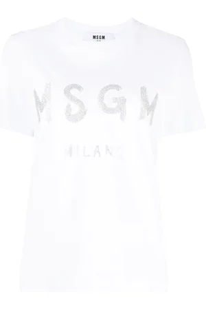 Msgm Logo-print short-sleeve T-shirt