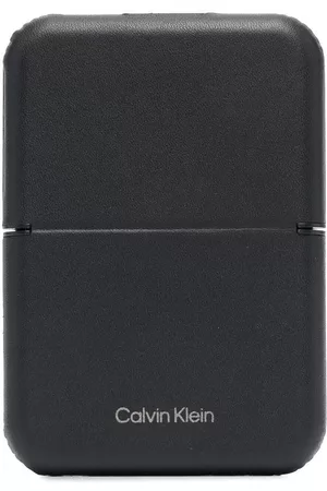 Calvin Klein Men Wallets - Logo-print card holder - Black