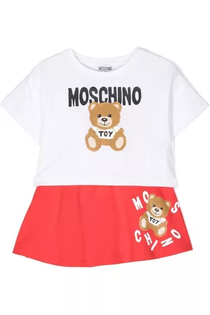Moschino Tracksuits - Teddy Bear cotton tracksuit set - White