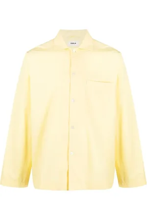 Tekla Poplin pajama shirt