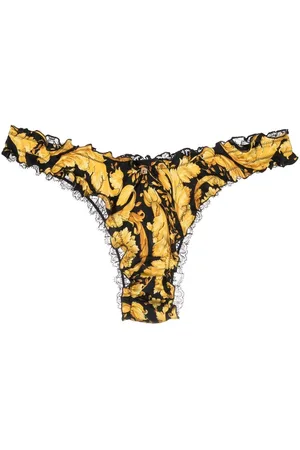 VERSACE THONG WITH GREEK EDGE   AUD01042A232741A1001