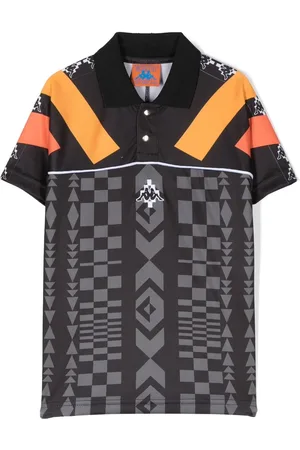 MARCELO BURLON X Kappa graphic-print polo shirt