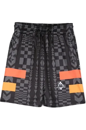 MARCELO BURLON X Kappa graphic-print track shorts