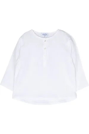 SIOLA Long-sleeved linen top