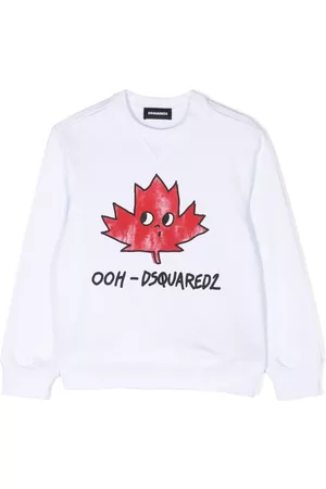 Dsquared2 Boys Hoodies - Graphic print sweatshirt - White