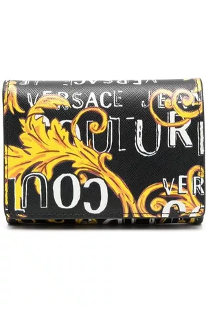 VERSACE Men Wallets - Barocco-print wallet - Black