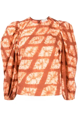 ULLA JOHNSON Eliza puff-sleeve blouse