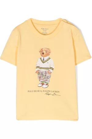 Ralph Lauren Teddy Bear short-sleeve T-shirt - Yellow