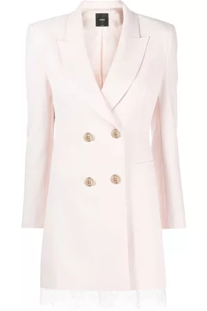 Pinko Lace-trim blazer dress