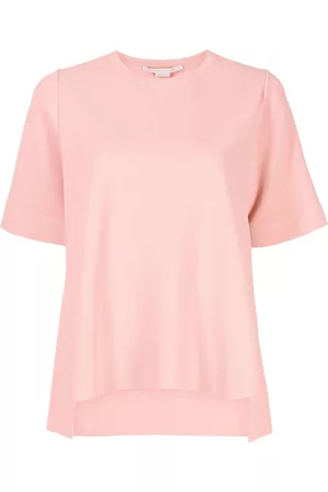 Stella McCartney Women Short Sleeved T-Shirts - Short-sleeve t-shirt - Pink