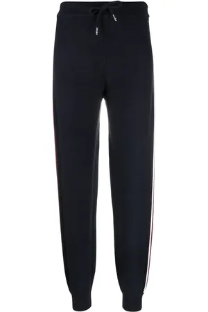 Tommy Hilfiger Side-stripe cotton track pants