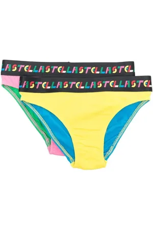 Stella McCartney Two-set Colourblock Cotton Brief Set