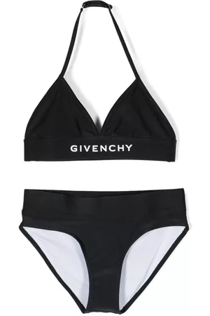 Givenchy Girls Bikini Sets - Logo-print bikini set - Black