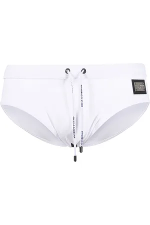 Dolce & Gabbana Logo-plaque swimming trunks