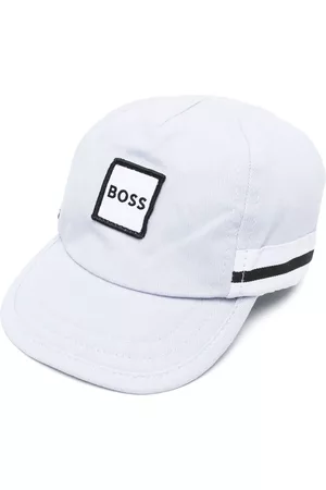 HUGO BOSS Logo-patch baseball cap - Blue