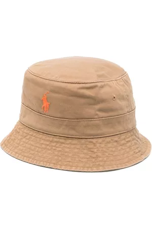 Ralph Lauren Men Hats - Logo detail bucket hat - Neutrals