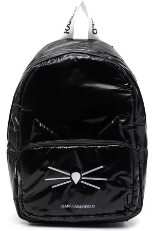 Karl Lagerfeld Rucksacks - Kitten-embroidery backpack - Black