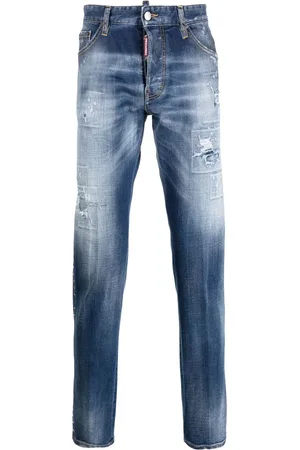 Dsquared2 Distressed slim-fit jeans