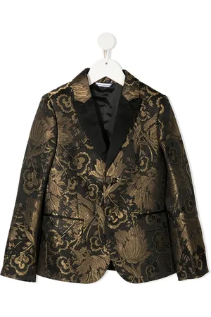 Dolce & Gabbana Floral jacquard blazer